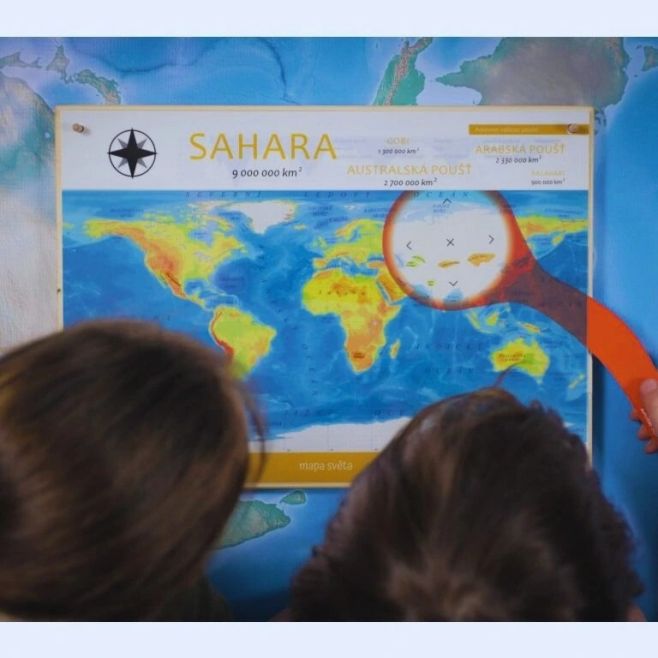 Objevujte svět prstem po mapě — doslova. Náš interaktivní atlas světa propojuje hru, zvídavost a jasný vizuální design,...